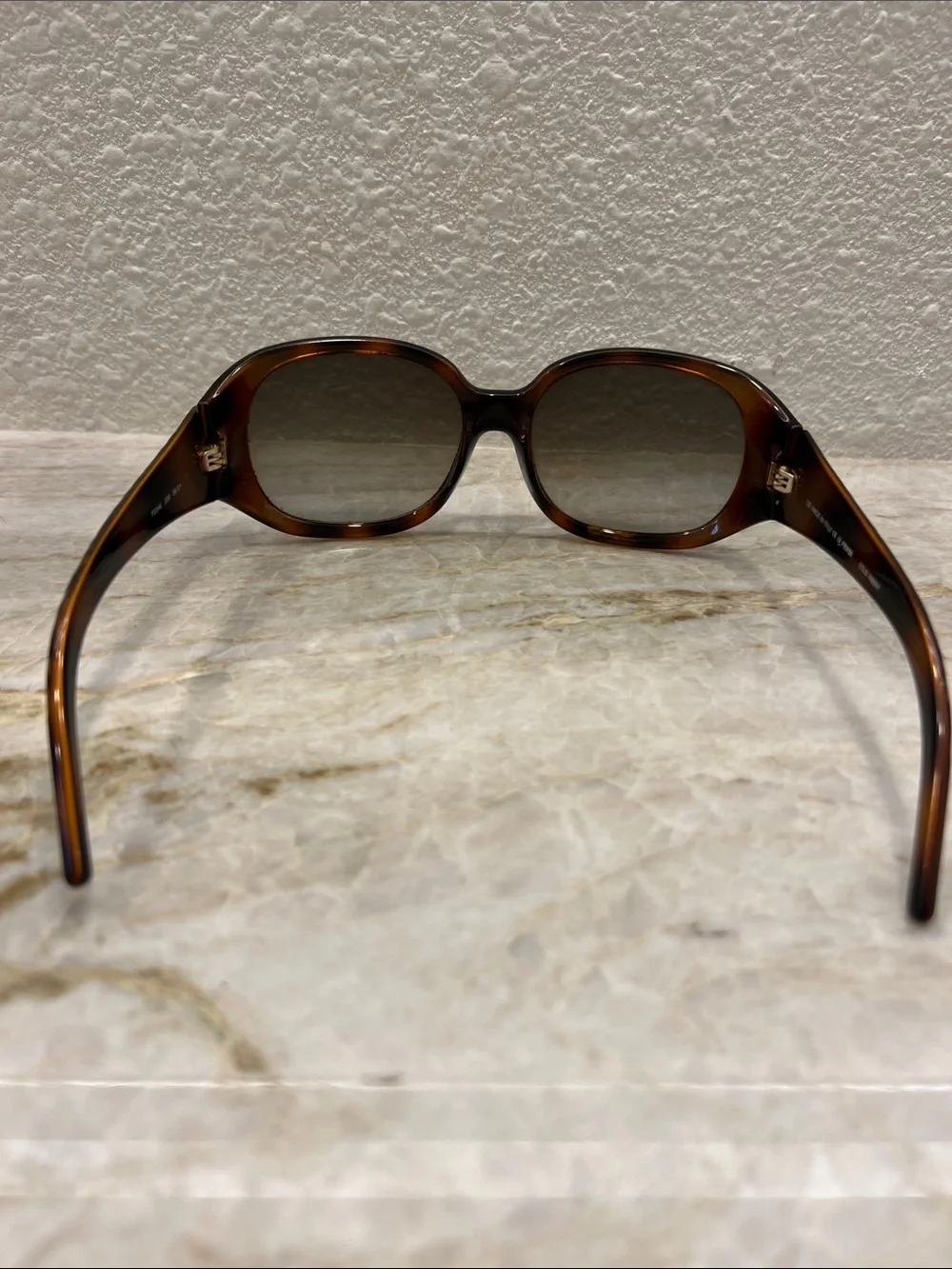 Fendi Tortoiseshell Sunglasses with Brown Gradient Lenses